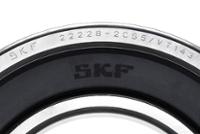 Image showing the markings on an SKF sealed spherical bearing